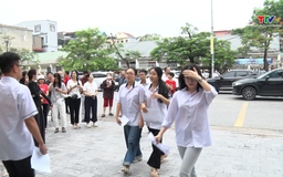 Thí sinh tham gia môn thi đầu tiên của Kỳ thi tốt nghiệp THPT 2026