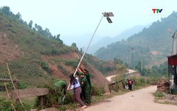 Đồn Biên phòng Tam Chung xây dựng mô hình điểm "Bản sáng vùng biên"