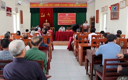 Đại biểu HĐND xã Hà Long tiếp xúc cử tri 