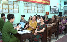 Công an Thanh Hoá chung sức hoàn thành mục tiêu an sinh số