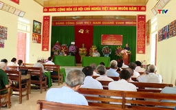 Phó Chủ tịch UBND tỉnh Cao Văn Cường dự sinh hoạt chi bộ tại xã Thạch Bình