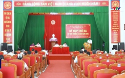 Hội đồng nhân dân xã Sao Vàng tổ chức kỳ họp thứ Ba