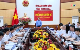Phiên họp chuyên đề UBND tỉnh   tháng 6
