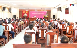 Xã Hà Trung triển khai sắp xếp, thành lập tổ chức Đảng tại các thôn sau sáp nhập