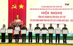 Tổng kết công tác tìm kiếm, quy tập mùa khô 2025 - 2026