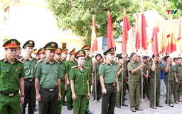 Công an xã Biện Thượng ra quân thực hiện cao điểm tấn công, trấn áp tội phạm ma túy