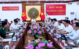 Hội nghị Ban Thường vụ Tỉnh uỷ lần thứ 33