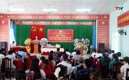 Tổ đại biểu số 2 Hội đồng Nhân dân tỉnh Thanh Hóa tiếp xúc cử tri tại xã Trung Hạ