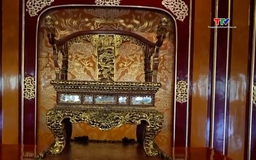 Trưng bày trở lại “Ngai vua triều Nguyễn” trong Điện Thái Hòa