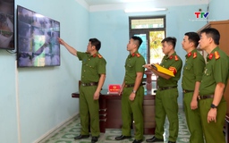 Xây dựng Công an phường Bỉm Sơn điển hình, kiểu mẫu