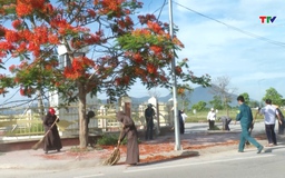 Xã Triệu Sơn ra quân bảo vệ môi trường