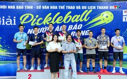 Sôi nổi giải Pickleball Người làm báo Thanh Hoá mở rộng lần thứ II, năm 2026