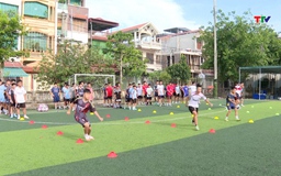 Sẵn sàng cho ngày khai mạc Giải Bóng đá Nhi đồng Báo và Phát thanh, truyền hình Thanh Hóa lần thứ V năm 2026