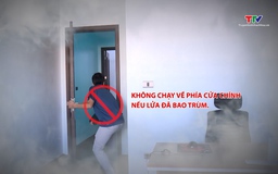 Kỹ năng thoát nạn khi xảy ra cháy ở nhà ống