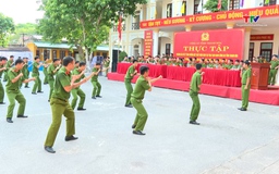 Thực tập phương án xử lý tình huống đột xuất tại Trại tạm giam