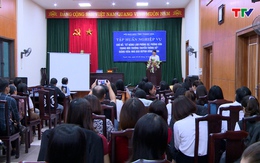Hội Nhà báo Thanh Hóa tổ chức tập huấn nghiệp vụ kỹ năng làm phóng sự, phỏng vấn