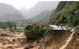 Cảnh báo lũ quét, sạt lở đất, sụt lún đất khu vực tỉnh Thanh Hoá