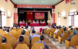Đại biểu HĐND tỉnh tiếp xúc cử tri huyện Thiệu Hóa
