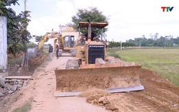 Huyện Triệu Sơn phát động phong trào hiến đất xây dựng đường giao thông   