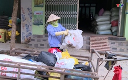 Huyện Triệu Sơn đẩy mạnh thu gom và xử lý rác thải sinh hoạt