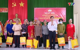 Ngày hội Đại đoàn kết toàn dân tộc tại Khu dân cư thôn 1, xã Liên Lộc