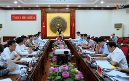 Bí thư Trung ương Đảng, Trưởng Ban Dân vận Trung ương làm việc với Ban Thường vụ Tỉnh ủy