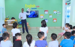 Thanh Hoá: Từng bước cho trẻ mẫu giáo làm quen với tiếng Anh