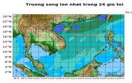 Thanh Hoá: dự báo sóng lớn trên vùng biển ngày 29/11