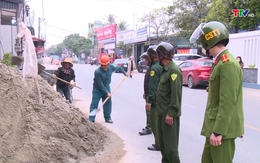 Huyện Nga Sơn đảm bảo trật tự đô thị, hành lang an toàn giao thông dịp cuối năm