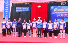 Trao giải Cuộc thi sáng tạo dành cho thanh thiếu niên, nhi đồng, tỉnh Thanh Hóa