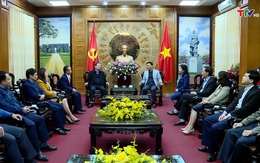 Bí thư Tỉnh ủy tiếp Chủ tịch Hội Nông dân Việt Nam