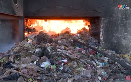 Hiệu quả xử lý rác thải bằng công nghệ đốt ở huyện Yên Định