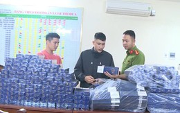 Công an thành phố Thanh Hoá bắt 3 đối tượng mua bán 2.800 bao thuốc lá 555
