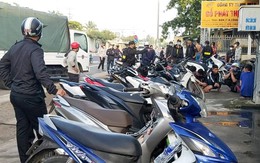 Tiền Giang: Hàng chục cảnh sát vây bắt 50 'quái xế' gây náo loạn trên quốc lộ 1