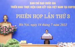 Kết luận Phiên họp lần thứ ba của Ban Chỉ đạo quốc gia triển khai thực hiện cam kết về biến đổi khí hậu