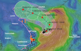Áp thấp nhiệt đới mạnh lên thành bão (bão MULAN), hướng vào Bắc Bộ