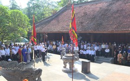Hội đồng họ Lê Việt Nam dâng hương tại khu di tích quốc gia đặc biệt Lam Kinh
