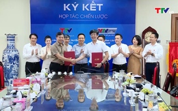 Tổng công ty truyền hình Cáp Việt Nam và Đài PT-TH Thanh Hóa ký kết hợp tác chiến lược