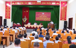 Bộ trưởng Bộ Lao động - Thương binh và Xã hội Đào Ngọc Dung tiếp xúc cử tri huyện Nông Cống, Như Thanh