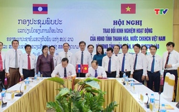 Trao đổi kinh nghiệm hoạt động giữa HĐND hai tỉnh Thanh Hóa- Hủa Phăn