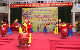 Các trường học ở thành phố Thanh Hóa tổ chức vui xuân đón tết