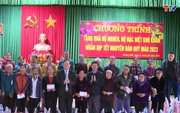 Trao quà Tết cho các hộ dân có hoàn cảnh khó khăn huyện Hoằng Hóa