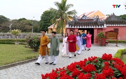 Nhiều hoạt động văn hóa diễn ra tại Công viên Hội An, thành phố Thanh Hóa dịp Tết Nguyên đán