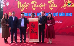 Thành phố Thanh Hóa tổ chức chương trình nghệ thuật thư pháp đầu Xuân