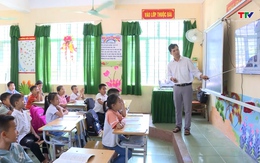 Quan Hóa: Cần sớm khắc phục  tình trạng thiếu giáo viên Tiếng Anh và tin học