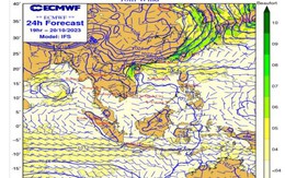 Cảnh báo gió mạnh trên vùng biển khu vực tỉnh Thanh Hóa (ngày 20/10)