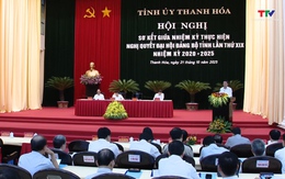 Hội nghị sơ kết giữa nhiệm kỳ Đại hội Đảng bộ tỉnh lần thứ XIX