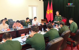 Kiểm tra công tác quốc phòng địa phương tại tỉnh Thanh Hóa