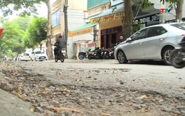 Nhiều tuyến đường tại thành phố Thanh Hoá xuống cấp, tiềm ẩn nguy cơ mất an toàn giao thông