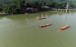 Giải đua thuyền truyền thống huyện Thường Xuân lần thứ 5